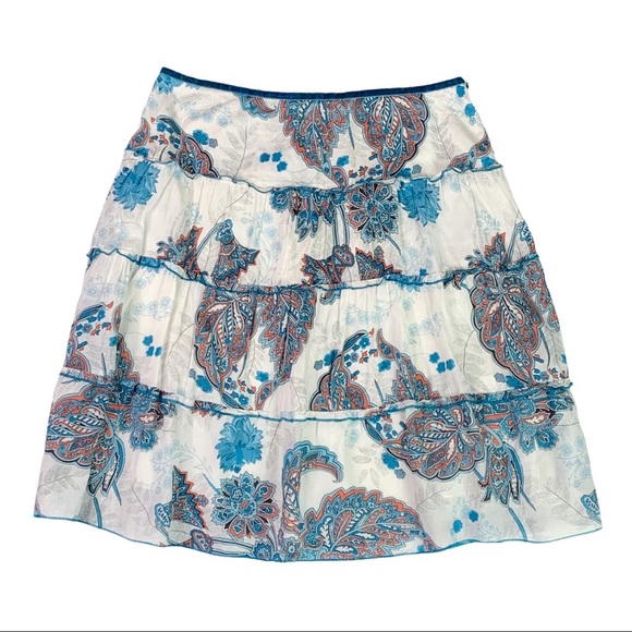 Speechless Dresses & Skirts - SPEECHLESS Boho Floral Ruffled Skirt